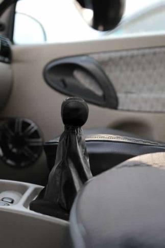 Azard  Ручка КПП с чехлом Лада Kalina Калина экокожа черная    фото 2