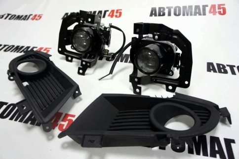 Фары  противотуманные Mitsubishi Lancer 9 2003-2005г 2 туманки(03-09г) 2 рамки(только 03-05г) MB600  фото 3