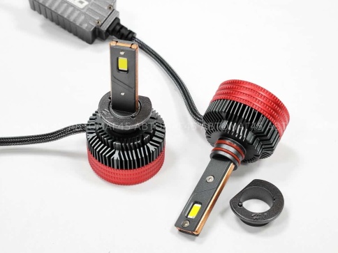 DMT-S30 лампы LED 2шт H1 12В 75W 6000K 6000Lm  с обманкой гарантия 6мес    фото 5
