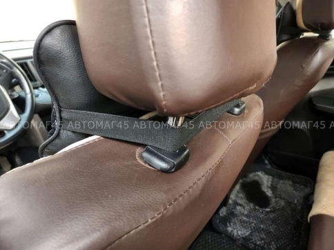 Maximal Подушка косточка под шею велюр черная с красной ниткой 26х19см 1шт    фото 3