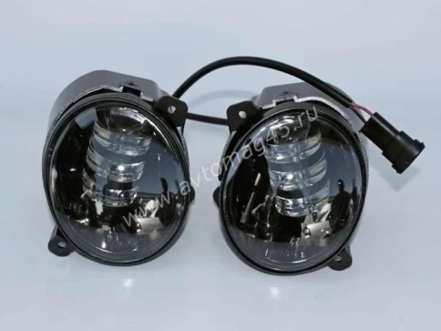 SALMAN  Фары п/туманные 5 линз Kalina Лада Granta Гранта Datsun LED 60W 4800LM 2шт гарант 6 мес фото 4