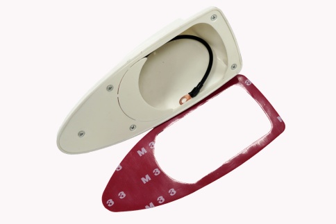 Антенна  Акулий плавник белый с усилителем CW-333  фото 2