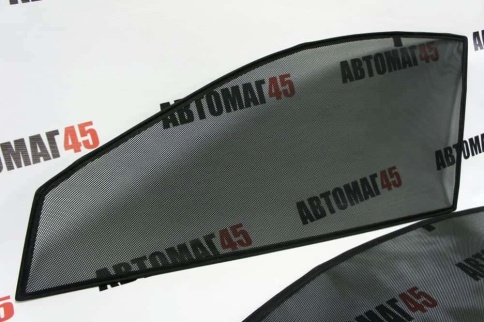 BRENZO  каркасные шторки на магнитах Toyota Avensis Авенсис 2пок 2002-2008г передние 2шт станд 10% фото 2