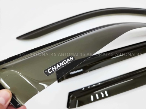 VAD  дефлекторы окон Changan CS35 Plus Чанган цс35 Плюс 2018г-н.в комплект фото 4