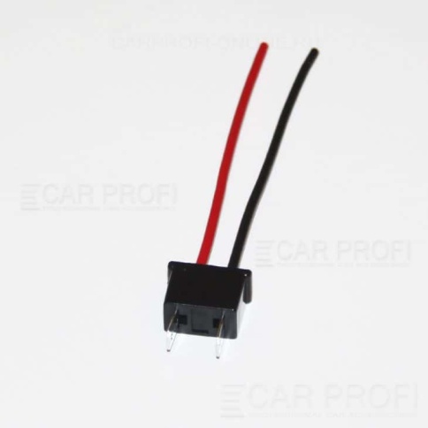 Разъем  H7 пластиковый без проводов Male гнездо     фото 2