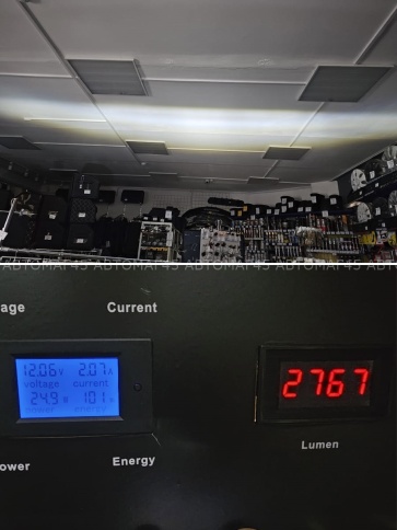 Ruzoom Фары противотуманные ВАЗ 2110 2112 2113 2115 Нива Шевроле 50W 4000LM 4 полосы 2шт гарант 3мес фото 5