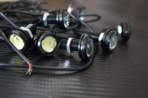 Carprofi Орлиный  глаз дневные ходовые 1 диод 18мм 3W 1шт    фото 4