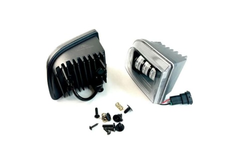 SALMAN  Фары п/туманные Chevrolet Lacetti седан универ LED 50W 4800LM 6000K 2шт гарантия 6 мес фото 5