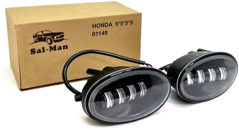 SALMAN  Фары п/туманные Honda Хонда LED 50W 4800LM 6000K 2шт гарантия 6 мес фото 1