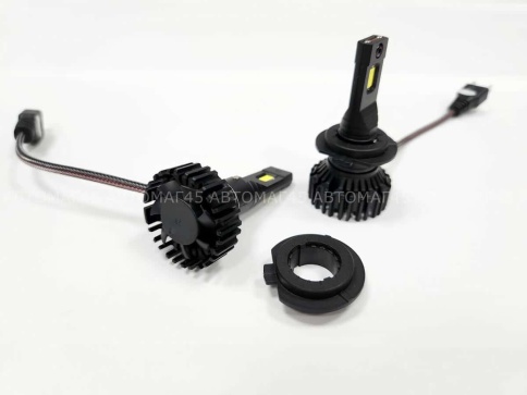 Ruzoom T09 лампы для груз.авто LED 2шт H7 24-28В 90W 5500K 9000Lm  с обманкой гарантия 6мес    фото 2