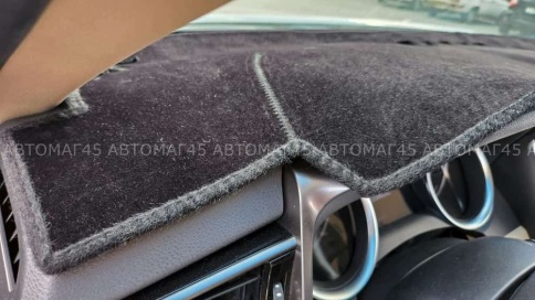 Накидка на панель Toyota Camry Тойота Камри V70 2017-2022г велюр фото 6