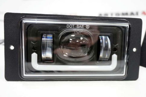 C2R  Фары п/туманные LED 2110 2112 40W 4000LM линза + ходовой огонь гарантия 3 мес фото 5