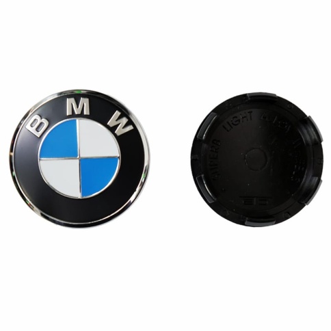 Колпачок ступицы BMW 60/57 КИК(Рапид) со стикером синий фото 1