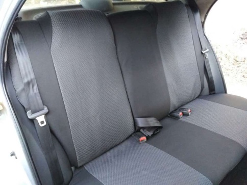 Авточехлы  Chevrolet Lanos Шевроле Ланос ZAZ Chance ЗАЗ Шанс жаккард серый A10    фото 5