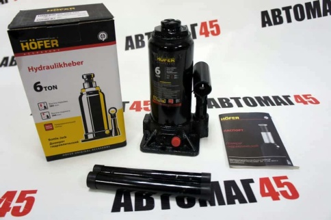Hofer  домкрат 6т гидравлический высота 200-385мм    фото 1