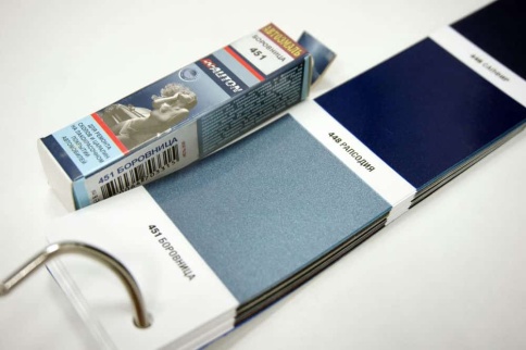 АВТОН  краска с кисточкой Боровница 451 металлик 8мл    фото 3