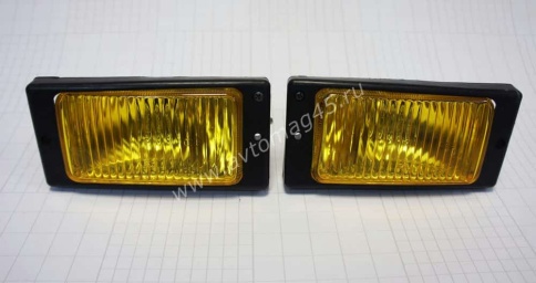 Cartronic  фары противотуманные ВАЗ 2110 2111 2112 2113 2114 2115 жёлтый 2шт    фото 1