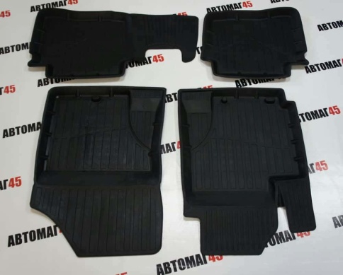 Коврики  в салон Kia Rio c 2017г Rio X-Line с 2017г Hyundai Solaris c 2017г комплект 4шт    фото 3