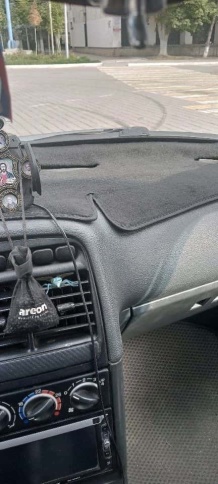 Накидка на панель ВАЗ 2110 только европанель красная нить карпет  фото 6