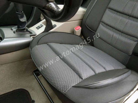 Авточехлы  Toyota RAV4 Тойота Рав4 2012-2019г XA40 жаккард черно-серый Ижевск   фото 3