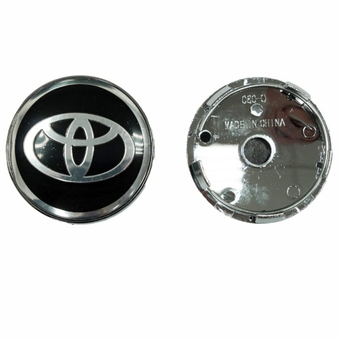 Колпачок ступицы Toyota 60/57 черный TechLine КиК Слик NZDK 001 фото 1