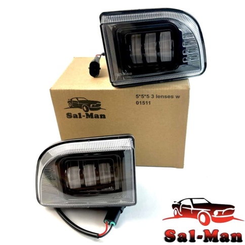 SALMAN  Фары п/туманные Chevrolet Lacetti седан универ LED 50W 4800LM 6000K 2шт гарантия 6 мес фото 1