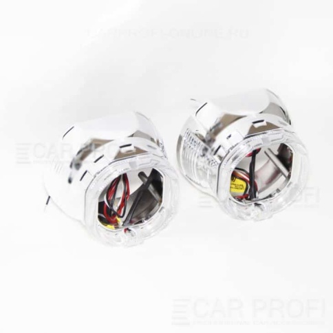 Carprofi  маска для билинзы 2.5"LED CREE SQUARE    фото 3
