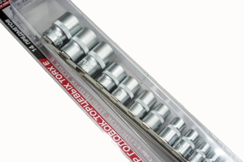 AVS  Набор головок Torx 1/4" 3/8" 1/2" 14шт фото 4