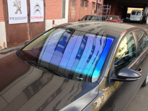 Хамелеон  тонировочная пленка 83% 0,75м х 1,5м    фото 4