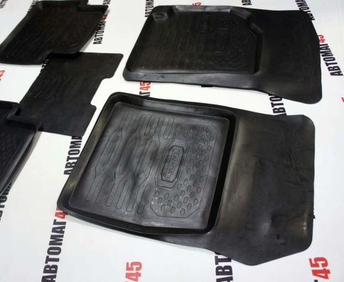 Коврики  в салон Toyota Avensis кузов Т250 2002-2008г комплект 4шт    фото 5