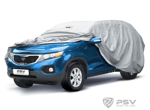 PSV  автомобильный тент всесезонный 4х4 модель D кроссоверы джипы 4,9-5,2x1,95x1,83м    фото 2