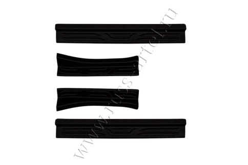 Русская Артель  Накладки на внутренние пороги Лада Vesta седан Веста Vesta SW Vesta SW Cross NG   фото 7