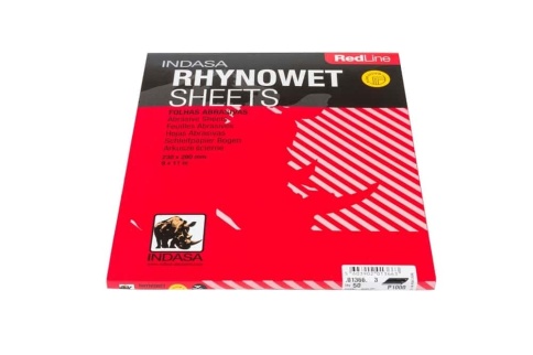 INDASA  Red Line наждачная бумага водостойкая 230х280мм Р1000    фото 3