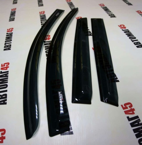 V-STAR  дефлекторы окон Nissan Qashqai +2 Ниссан Кашкай +2 с 2008г комплект 4шт    фото 2