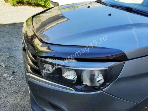 ANVair  дефлектор капота Лада Lada Vesta Веста Vesta SW SW Cross NG с новым крепежом   фото 6