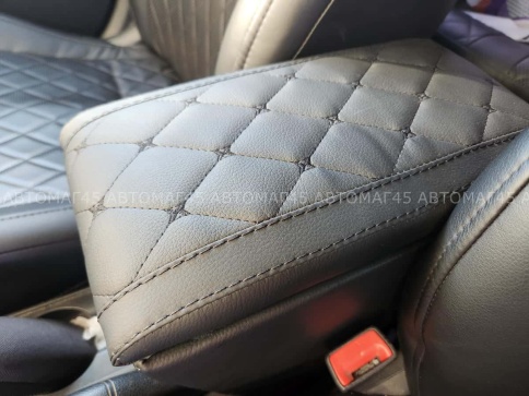 Подлокотник Kia Rio 2017-2022г Kia X-Line с 2017г Hyundai Solaris 2017-2025г экокожа фото 4