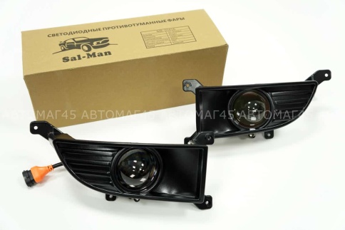SALMAN  Фары п/туманные 1 линза  Mitsubishi Lancer 9 2000-2010г LED 60W 13000LM 2шт гарантия 6 мес фото 2