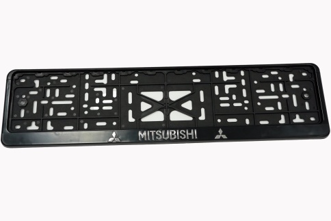 Рамка  номерного знака Mitsubishi    фото 2