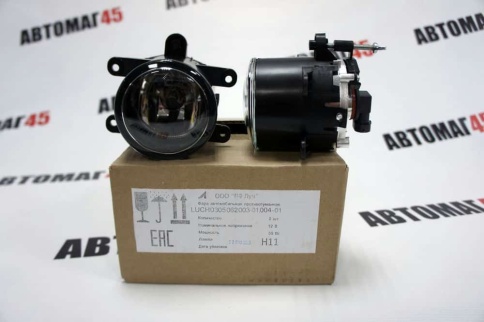 LUCH  фары противотуманные Лада Vesta Веста 2180 Лада X-Ray Renault 2шт    фото 2