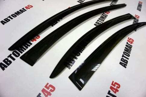 ANVair  дефлекторы окон Chevrolet Aveo T300 Шевроле Авео Т300 2012-2015г комплект 4шт    фото 4