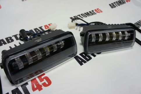 SALMAN  надфарники Нива урбан бронто легенд 40W 4800LM 2шт гарантия 6 мес    фото 2