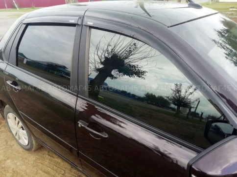 VAD  дефлекторы окон Datsun On-do Mi-do Датсун Он-До Ми-До седан хэтчбэк комплект 4шт    фото 8