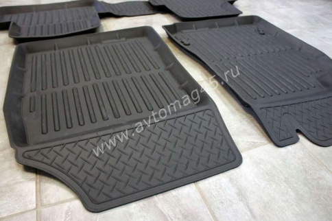 Коврики  в салон Renault Megane 2 Renault Megane 3 Renault Fluence комплект 4шт    фото 2