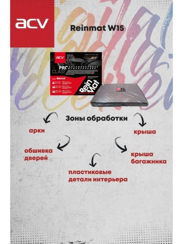 ACV Wave рельеф волна с памятью толщина 15мм 750х1000мм    фото 7