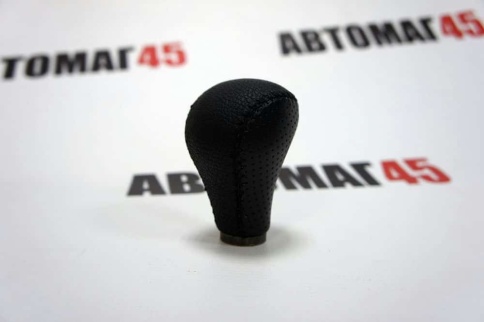 Ручка КПП  универсальная экокожа черная 7,5см    фото 4