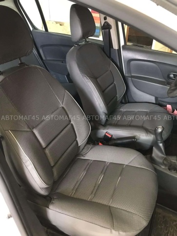 Авточехлы  Нива Шевроле Niva 2014-2020г Нива Travel с 2020г жаккард серый A-10  фото 1