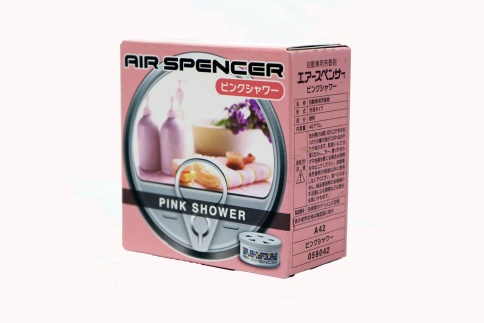 EIKOSHA Air Spencer  ароматизатор на панель меловой Pink Shower Розовый дождь Япония A-42    фото 2