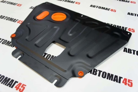 Защита картера и КПП крепеж сталь Kia Rio с 2017г Rio X-Line с 2017г Нyundai Solaris с 2017г фото 2