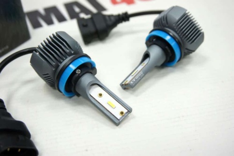 S1+ LTway чип CSP LED 2шт H11 12В 16W 4300К 1800Lm гарантия 4мес     фото 2