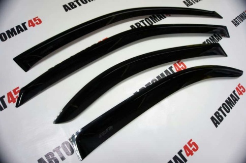 ANVair  дефлекторы окон KIA Spectra Киа Спектра 2004-2011г комплект 4шт    фото 3